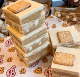 Custard Cream Millionaire Cookie featuring that famous spread