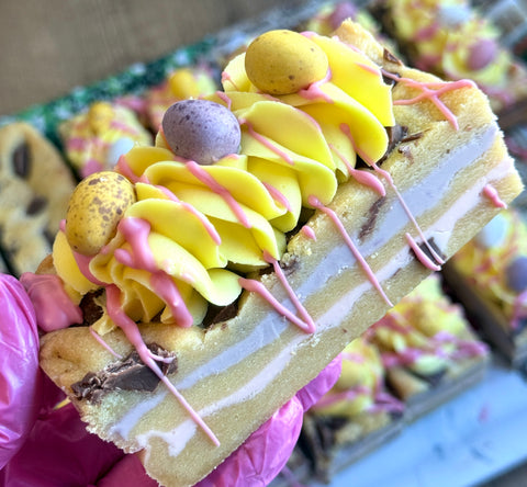 Mini Egg Cookie Slab