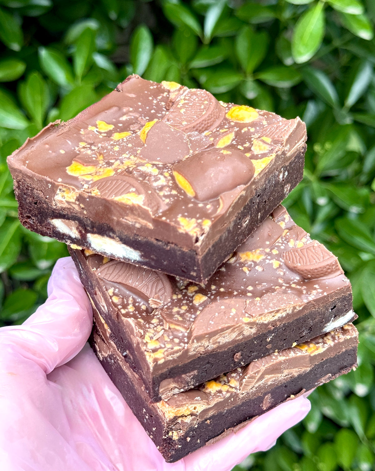 CHOCOLATE ORANGE BROWNIE