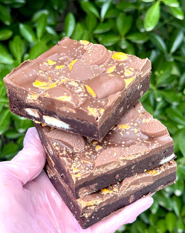 CHOCOLATE ORANGE BROWNIE