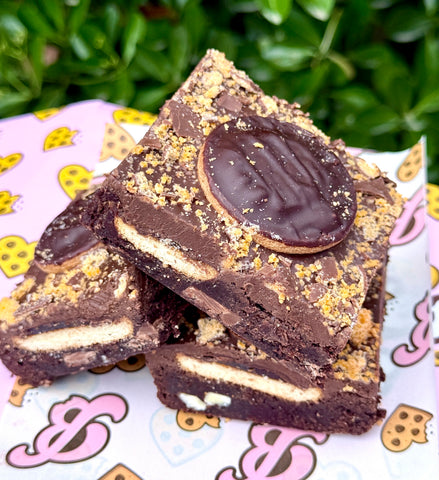 JAFFA CAKE ORANGE BROWNIE