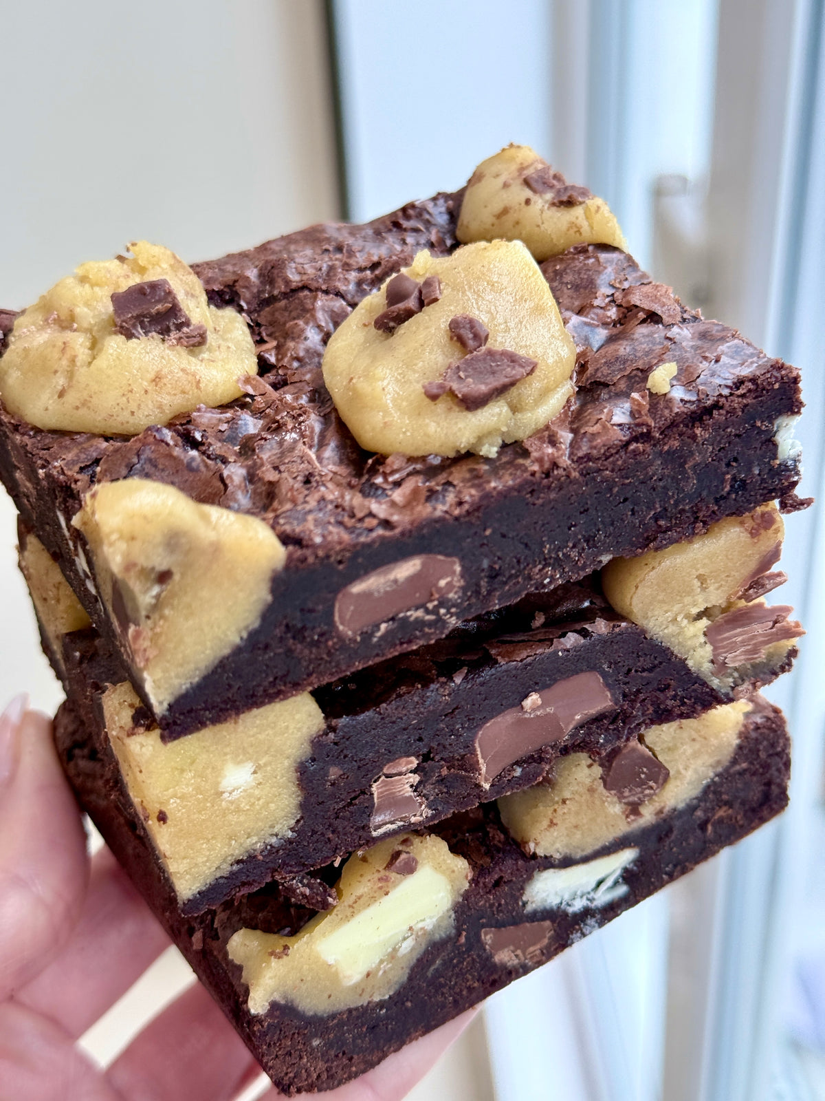 COOKIE DOUGH BROWNIE