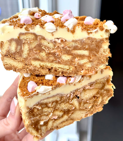 Lotus biscoff rocky road