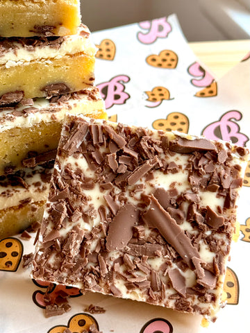White Chocolate & Galaxy Ripple Blondie
