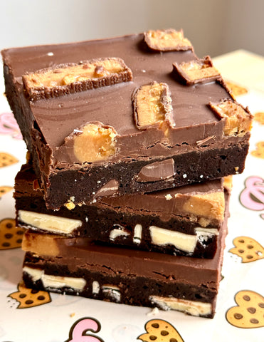 SNICKERS PEANUT BUTTER BROWNIE