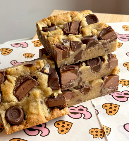 Rolo & Mars Bar cookie block