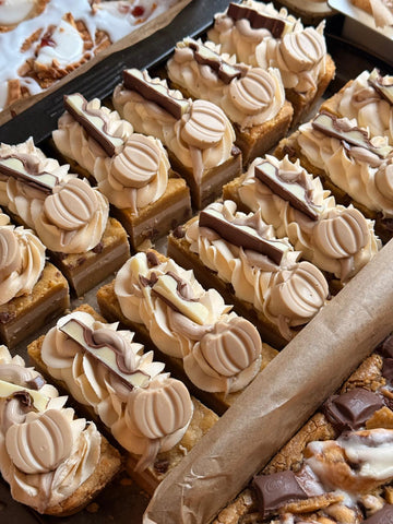 Kinder Buttercream slice